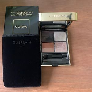 Guerlain Ombres G eyeshadow quad (011 Imperial Moon) - Silvery Black and Nude